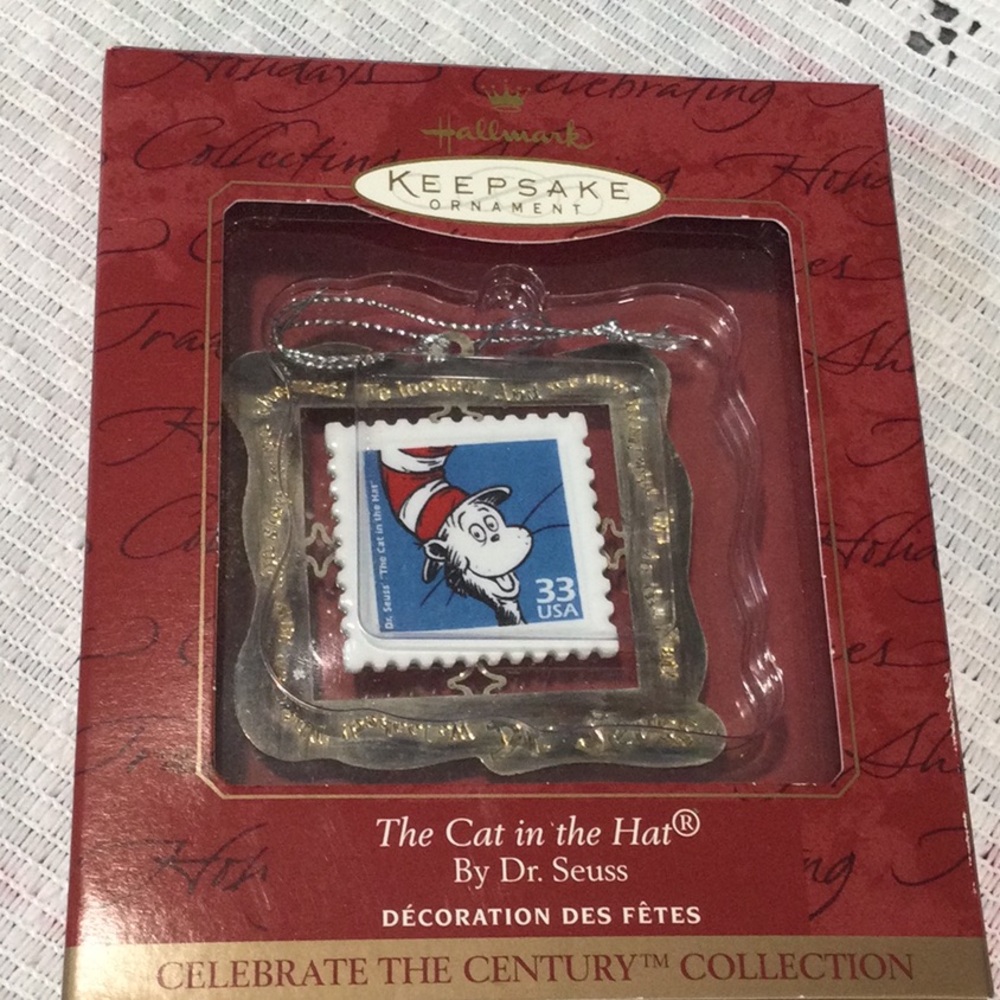 The Cat in The Hat Hallmark Keepsake ornament 1999. - Picture 1 of 4